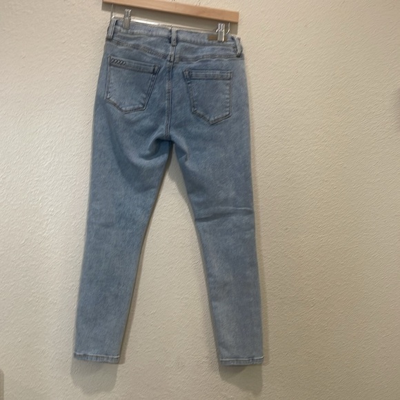 Blank NYC The Great Jones two tone skinny jeans high rise - Picture 5 of 7